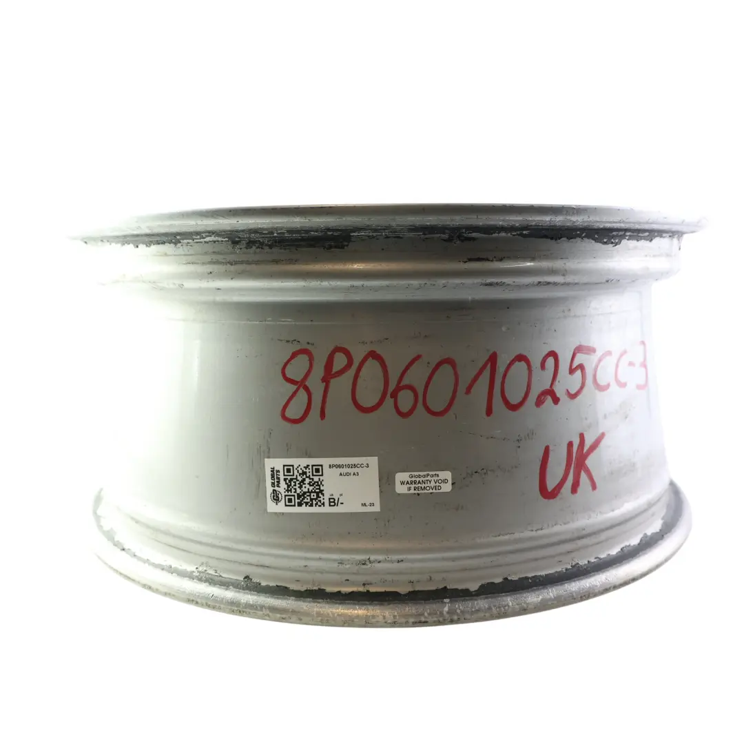 Alloy Rim 17" 7,5J ET:56 Star Double Spoke to Audi A3 8P Silver Wheel with Part number 8P0601025CC Audi A3 8P Silver Wheel Alloy Rim 17" 7,5J ET:56 Star Double Spoke - SKU 8P0601025CC-3 - Part number 8P0601025CC
