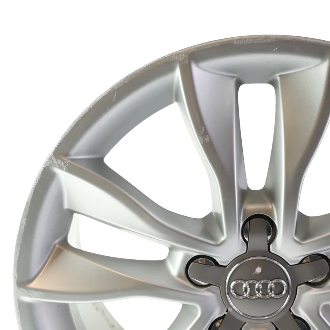 Alloy Rim 17" 7,5J ET:56 Star Double Spoke to Audi A3 8P Silver Wheel with Part number 8P0601025CC Audi A3 8P Silver Wheel Alloy Rim 17" 7,5J ET:56 Star Double Spoke - SKU 8P0601025CC-3 - Part number 8P0601025CC