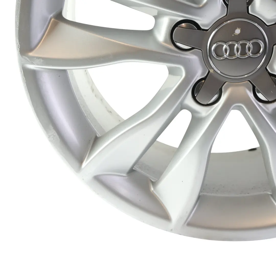 Audi A3 8P Silver Wheel Alloy Rim 17" 7,5J ET:56 Star Double Spoke - SKU 8P0601025CC-3 - Part number 8P0601025CC