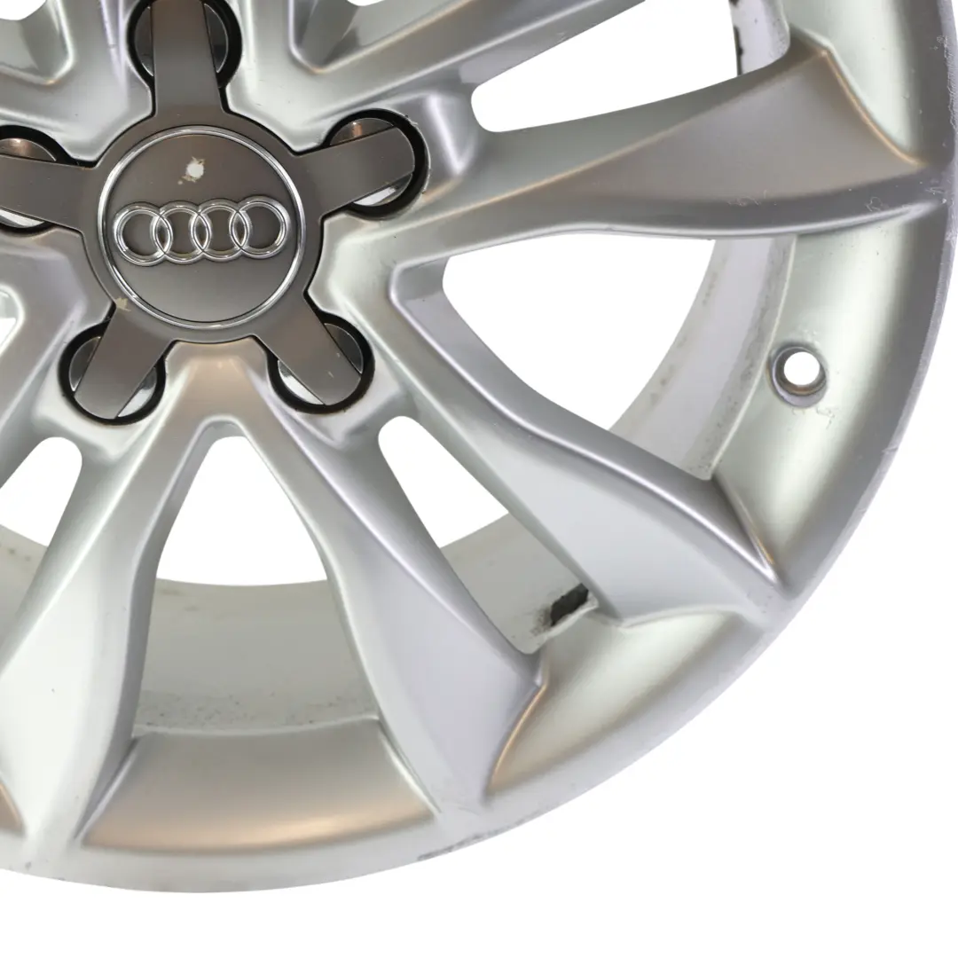Audi A3 8P Silver Wheel Alloy Rim 17" 7,5J ET:56 Star Double Spoke - SKU 8P0601025CC-3 - Part number 8P0601025CC
