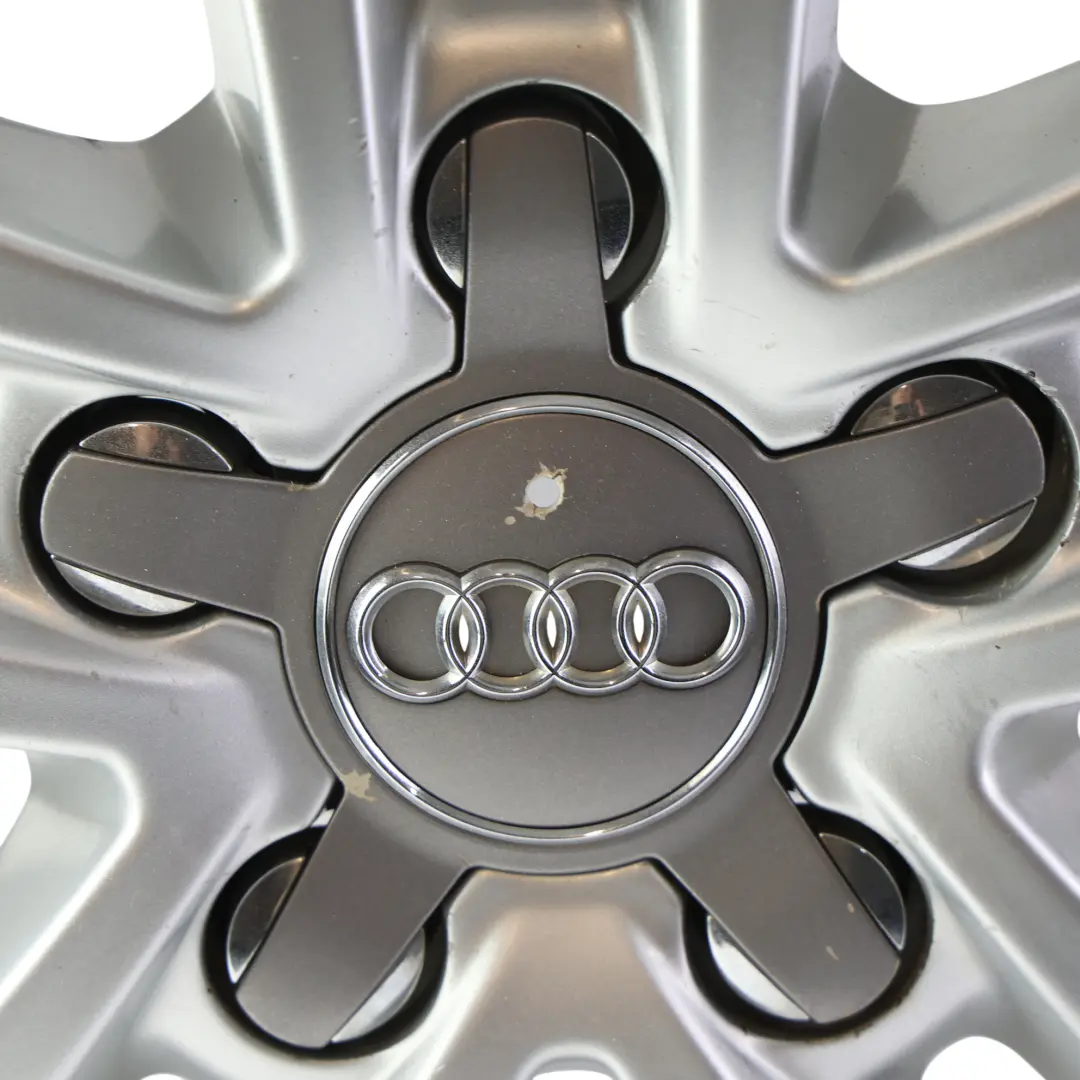 Alloy Rim 17" 7,5J ET:56 Star Double Spoke to Audi A3 8P Silver Wheel with Part number 8P0601025CC Audi A3 8P Silver Wheel Alloy Rim 17" 7,5J ET:56 Star Double Spoke - SKU 8P0601025CC-3 - Part number 8P0601025CC