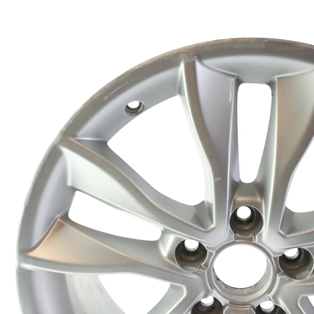 Audi A3 Mk2 Silver Alloy Wheel Rim 17" 7.5J ET:56 Star Double Spoke - SKU 8P0601025DK-1 - Part number 8P0601025DK
