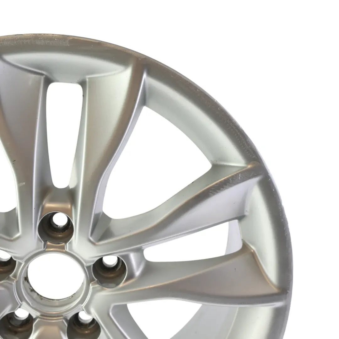 Audi A3 Mk2 Silver Alloy Wheel Rim 17" 7.5J ET:56 Star Double Spoke - SKU 8P0601025DK-1 - Part number 8P0601025DK