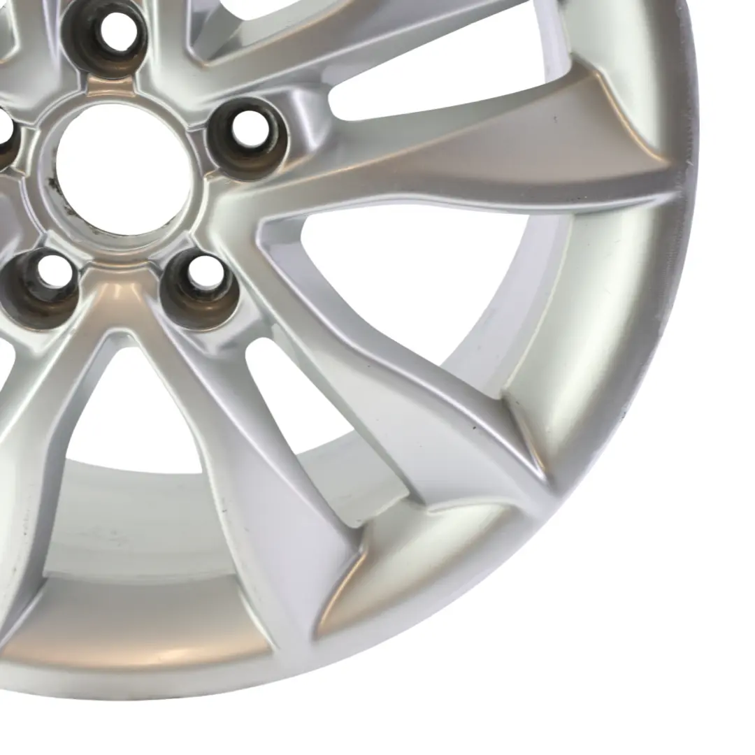 Mk2 Silver Alloy Wheel Rim 17" 7.5J ET:56 Star Double Spoke to Audi A3 with Part number 8P0601025DK Audi A3 Mk2 Silver Alloy Wheel Rim 17" 7.5J ET:56 Star Double Spoke - SKU 8P0601025DK-1 - Part number 8P0601025DK