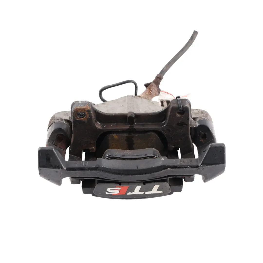 Audi TTS 8J S3 8P Front Brake Caliper Housing Carrier Right O/S Black - SKU 8P0615124A-3 - Part number 8P0615124A