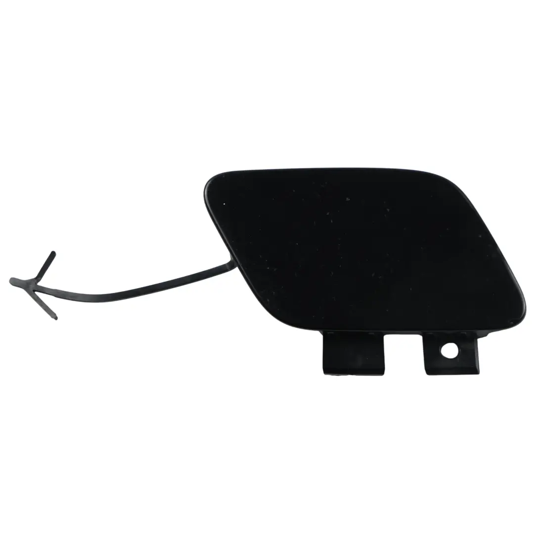 Audi A3 8P Tapa Gancho Remolque Parachoques Delantero Negro Y9B - SKU 8P0807241C-BBL - Número de pieza 8P0807241C