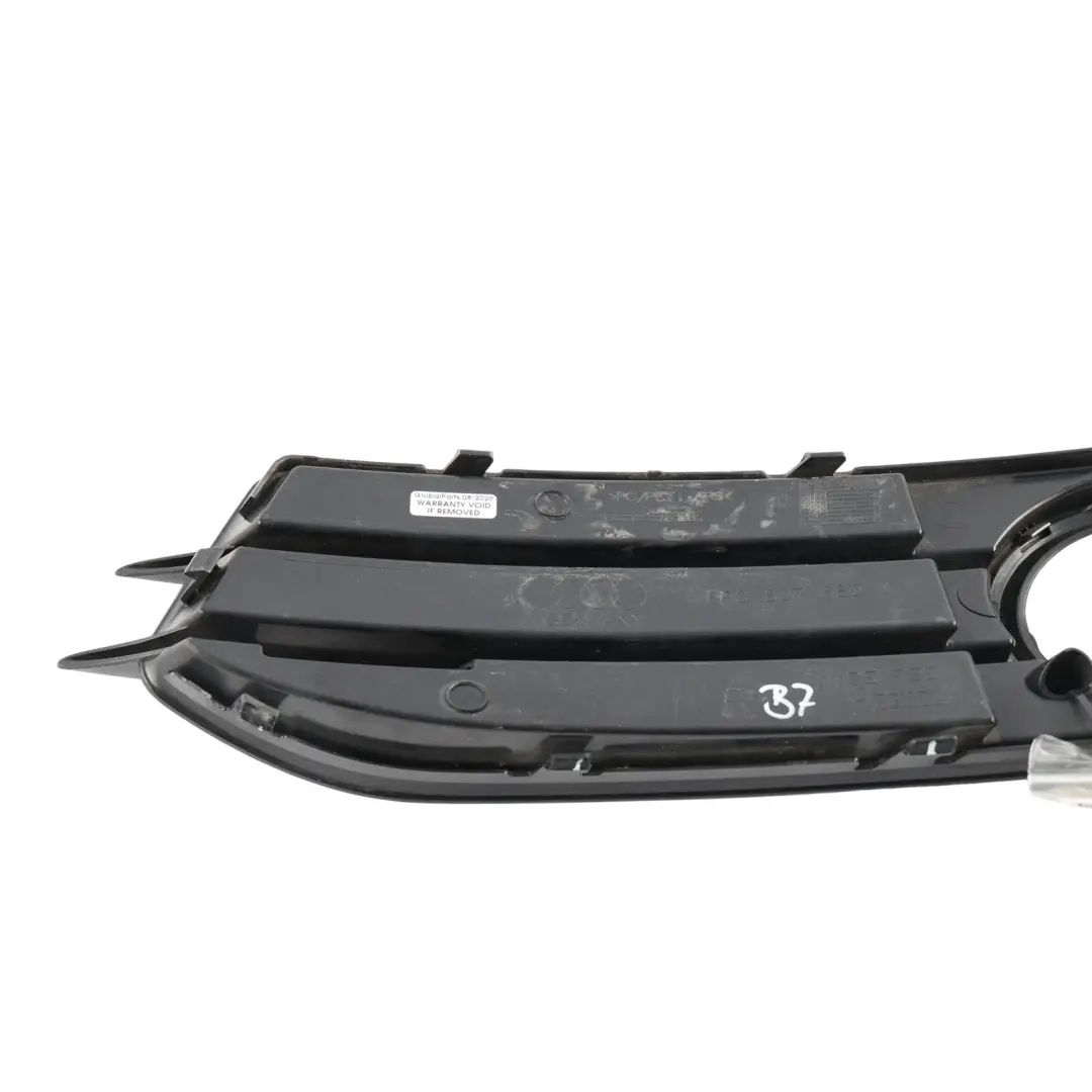 Audi A3 8P Front Bumper Fog Light Grille Right O/S - SKU 8P0807682K - Part number 8P0807682K