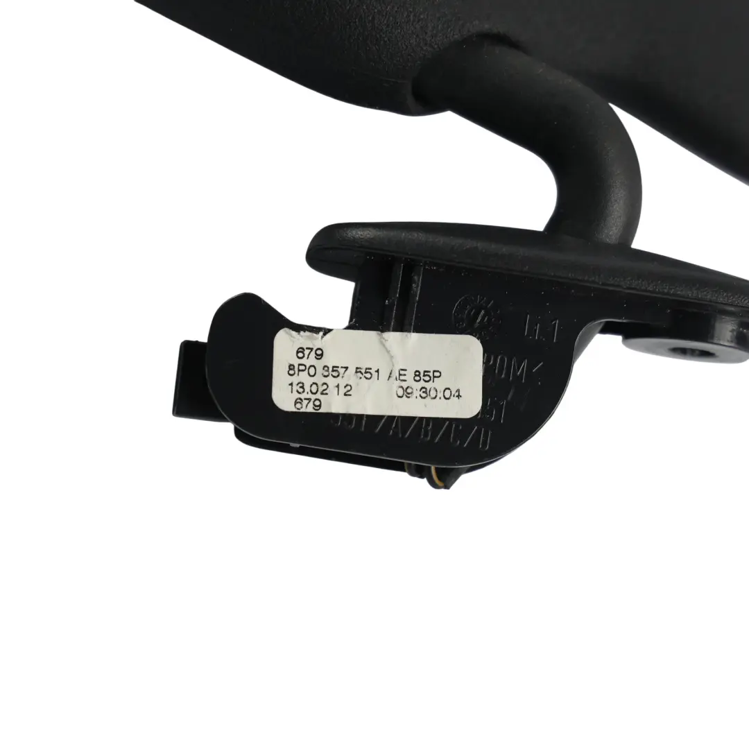 Sonnenblende Links Schwarz Mit Spiegel für Audi A3 8P mit Teilenummer 8P0857551AE Audi A3 8P Sonnenblende Links Schwarz Mit Spiegel - SKU 8P0857551AE-2 - Teilenummer 8P0857551AE
