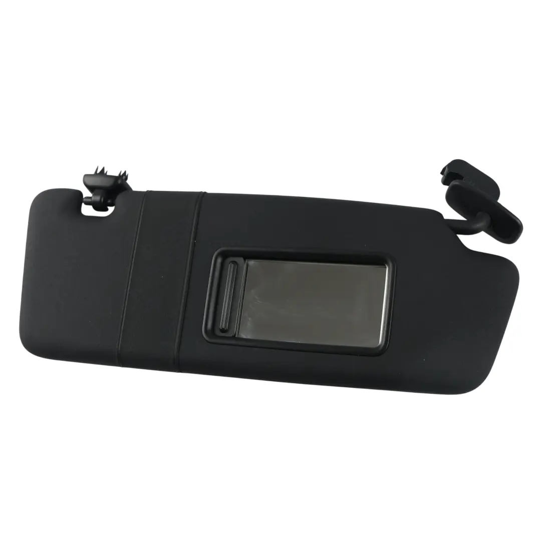 Audi A3 8P Sonnenblende Abdeckung Rechts Schwarz Mit Spiegel - SKU 8P0857552AE-2 - Teilenummer 8P0857552AE