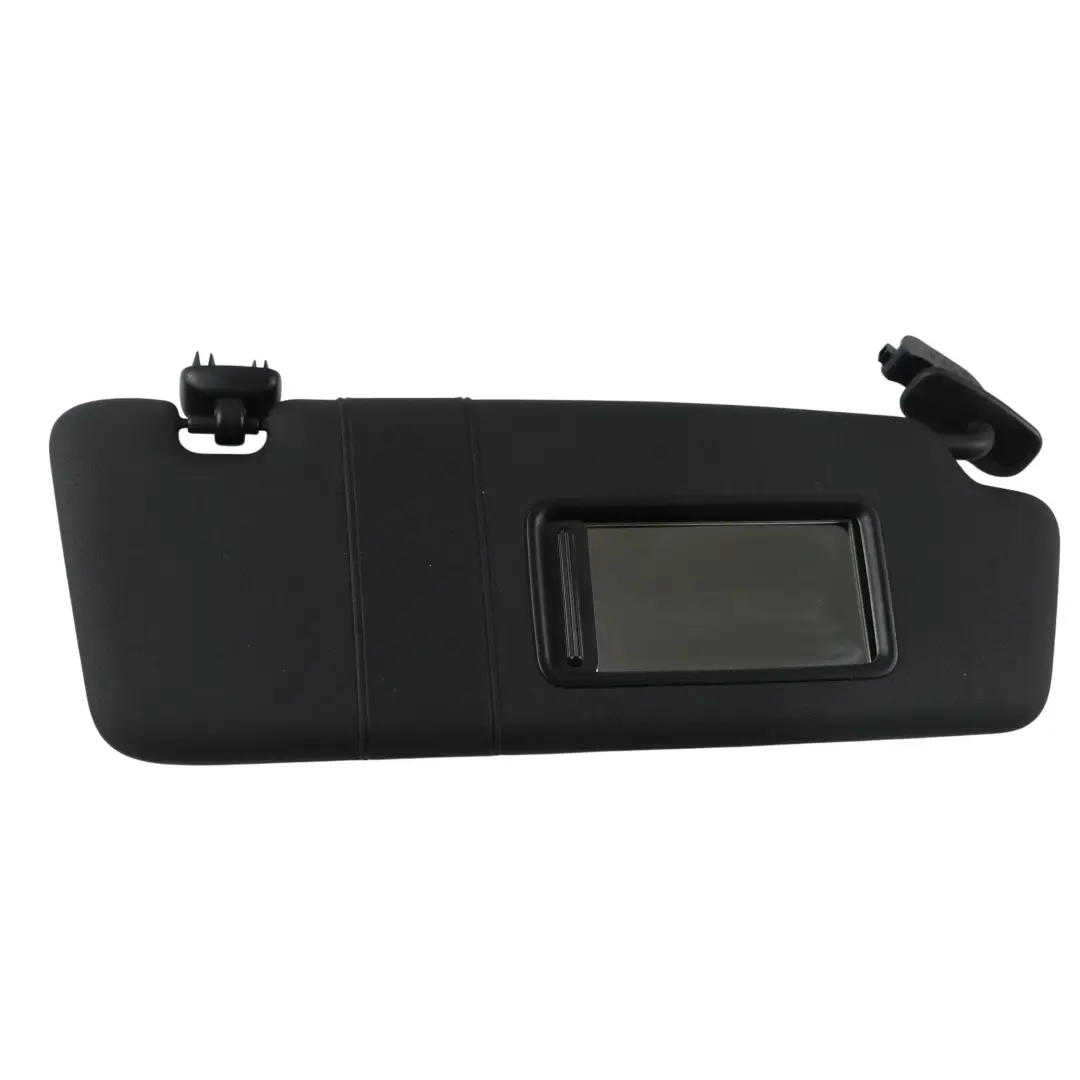 Audi A3 8P Sonnenblende Abdeckung Rechts Schwarz Mit Spiegel - SKU 8P0857552AE-2 - Teilenummer 8P0857552AE