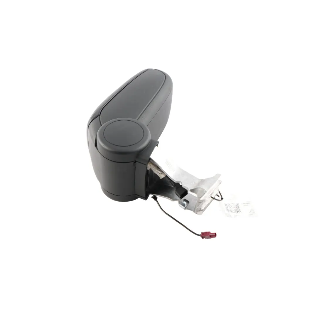 Audi A3 S3 8P Center Console Middle Armrest Black Leather - SKU 8P0864207E - Part number 8P0864207E