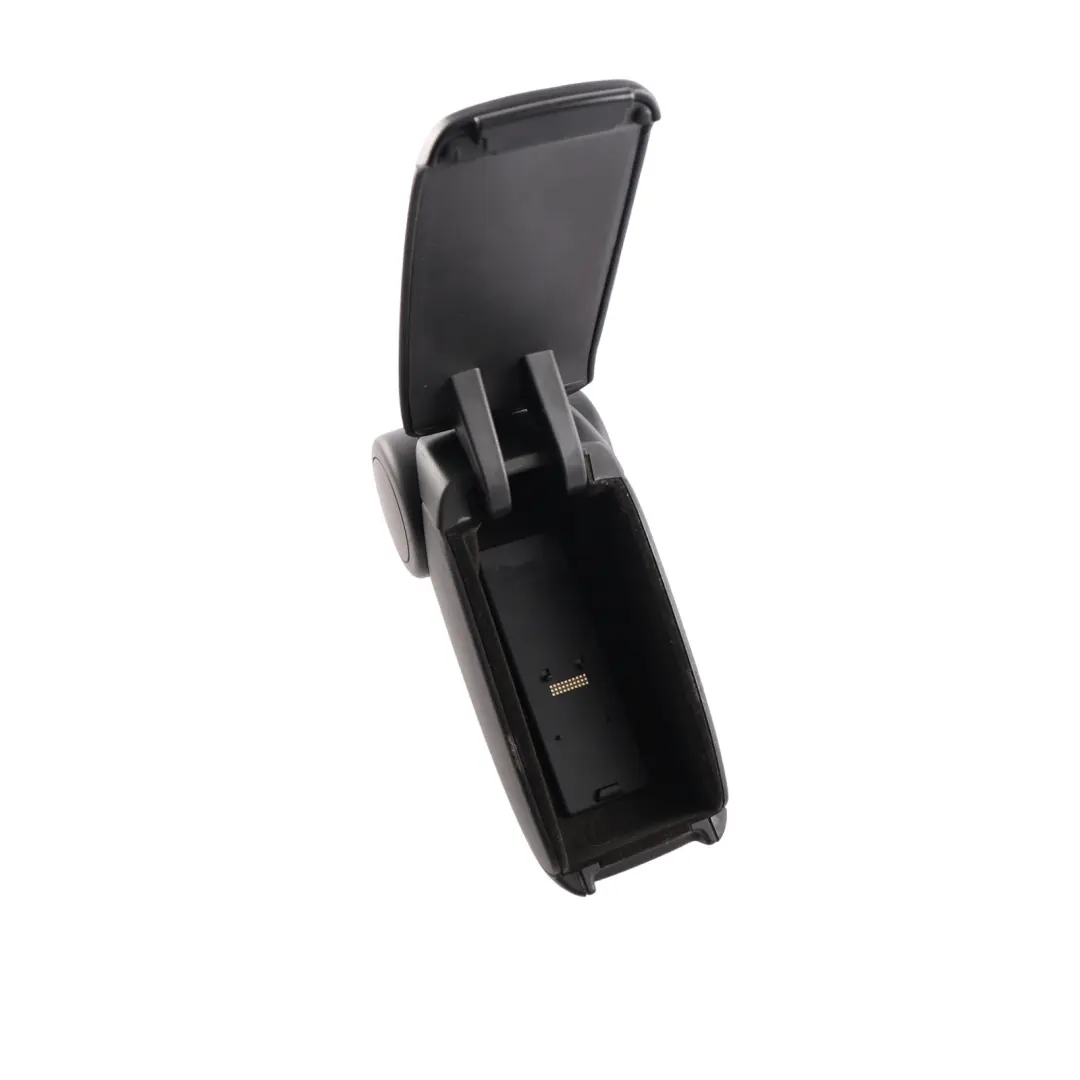 Audi A3 S3 8P Center Console Middle Armrest Black Leather - SKU 8P0864207E - Part number 8P0864207E