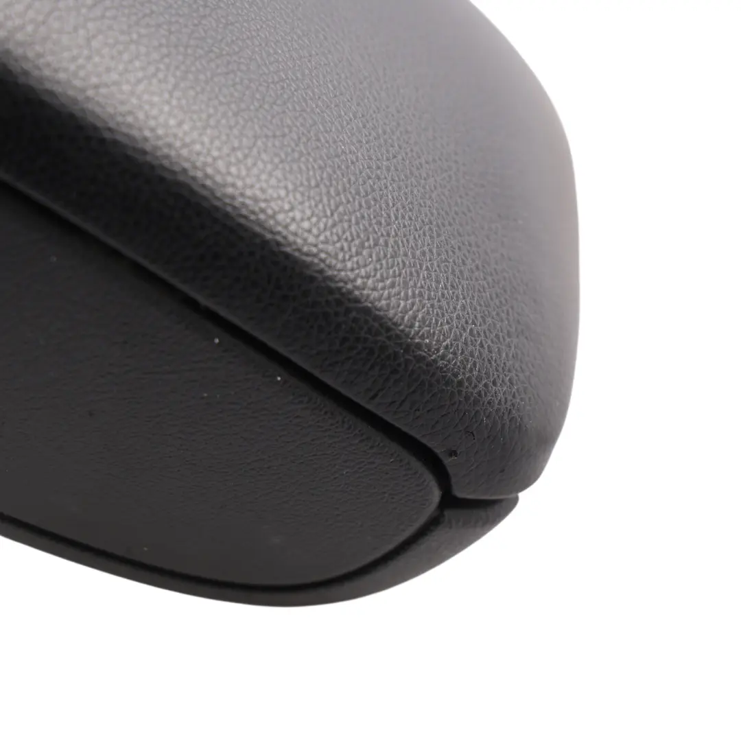 Audi A3 S3 8P Center Console Middle Armrest Black Leather - SKU 8P0864207E - Part number 8P0864207E