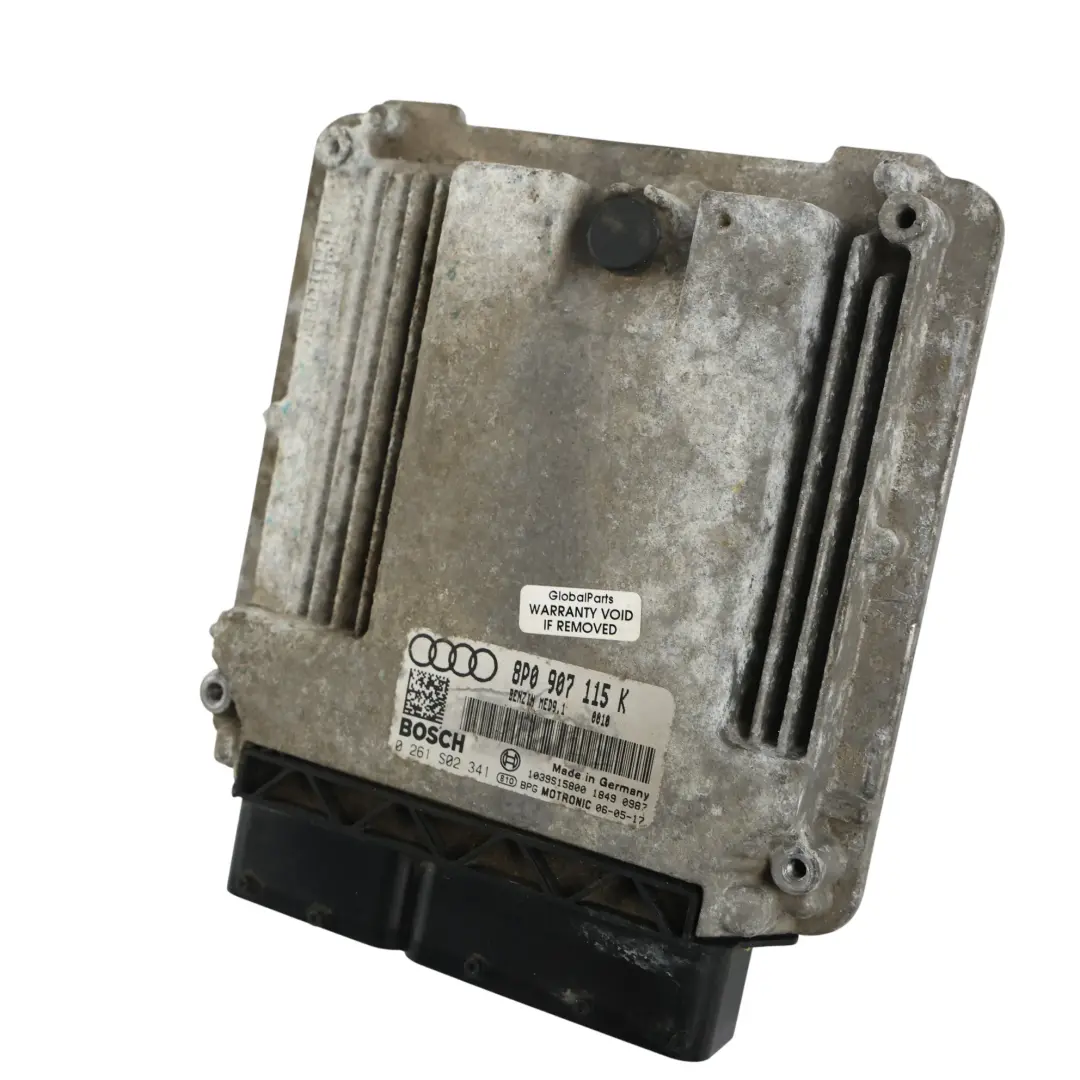 BWA 200HP Módulo Control Motor ECU Automático para Audi A3 8P 2.0 TFSI con número de pieza 8P0907115K Audi A3 8P 2.0 TFSI BWA 200HP Módulo Control Motor ECU Automático - SKU 8P0907115K-1 - Número de pieza 8P0907115K