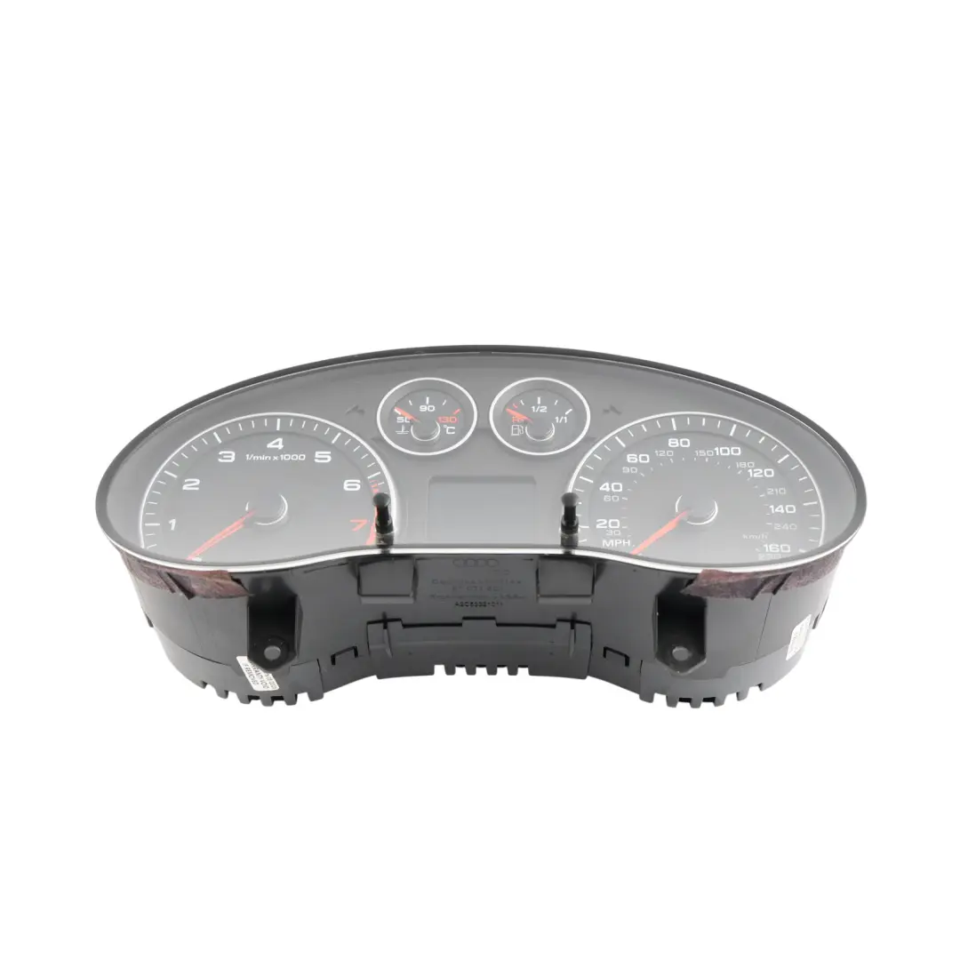 Audi A3 8P Instrument Cluster Speedo Clocks Petrol Engine Manual - SKU RHD-8P0920982EX - Part number 8P0920982EX
