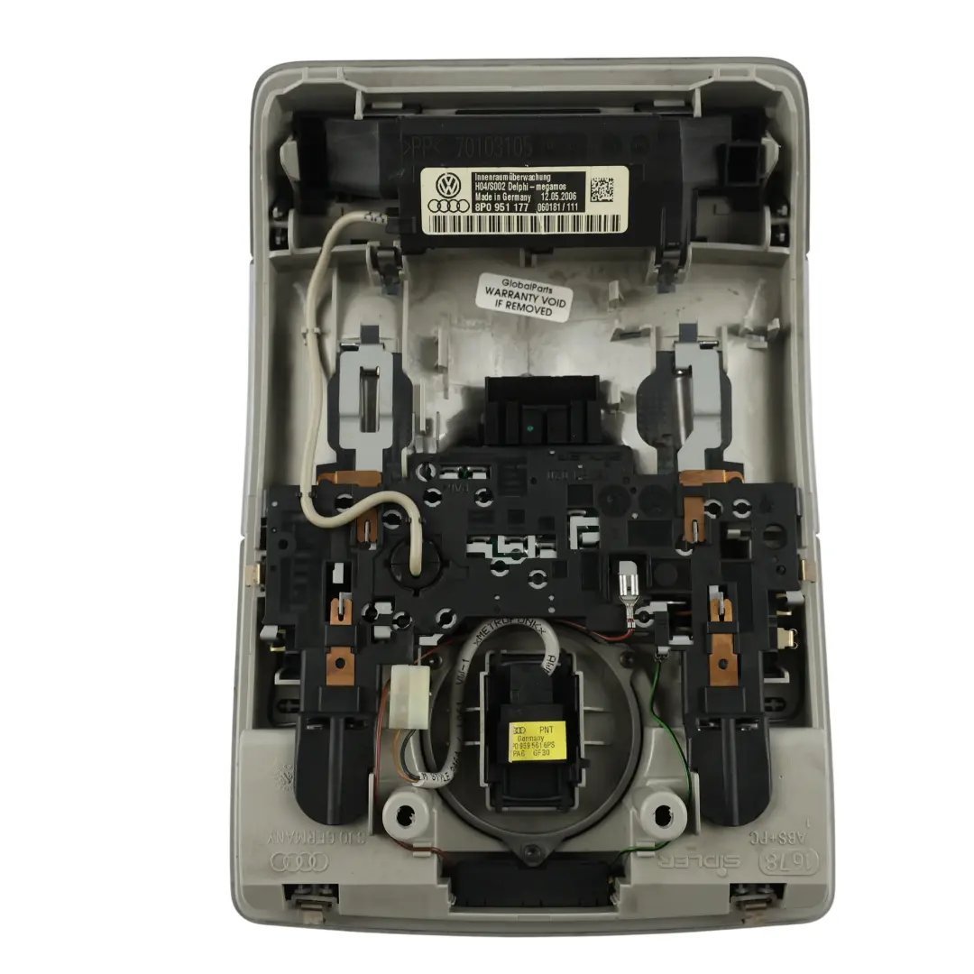 Audi A3 8P Plafonnier Avant Lampe Lecture Intérieur Panneau 8P0951177 - SKU 8P0947135AD-1 - Numéro de pièce 8P0947135AD