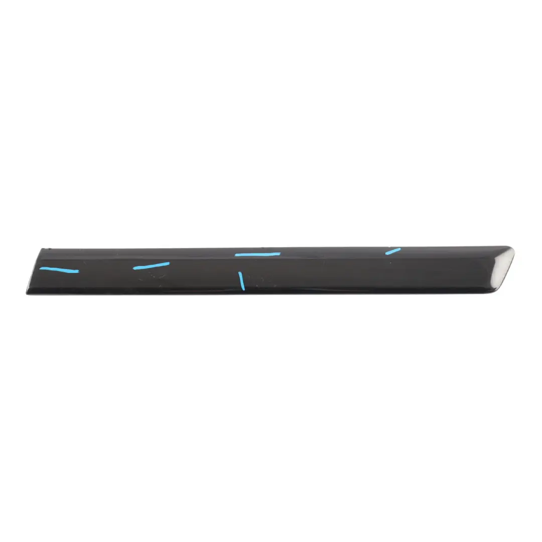 Audi A3 8P 3D Rear Quarter Panel Strip Moulding Left N/S Brilliant Black - Y9B - SKU 8P3853983D-BBL - Part number 8P3853983D