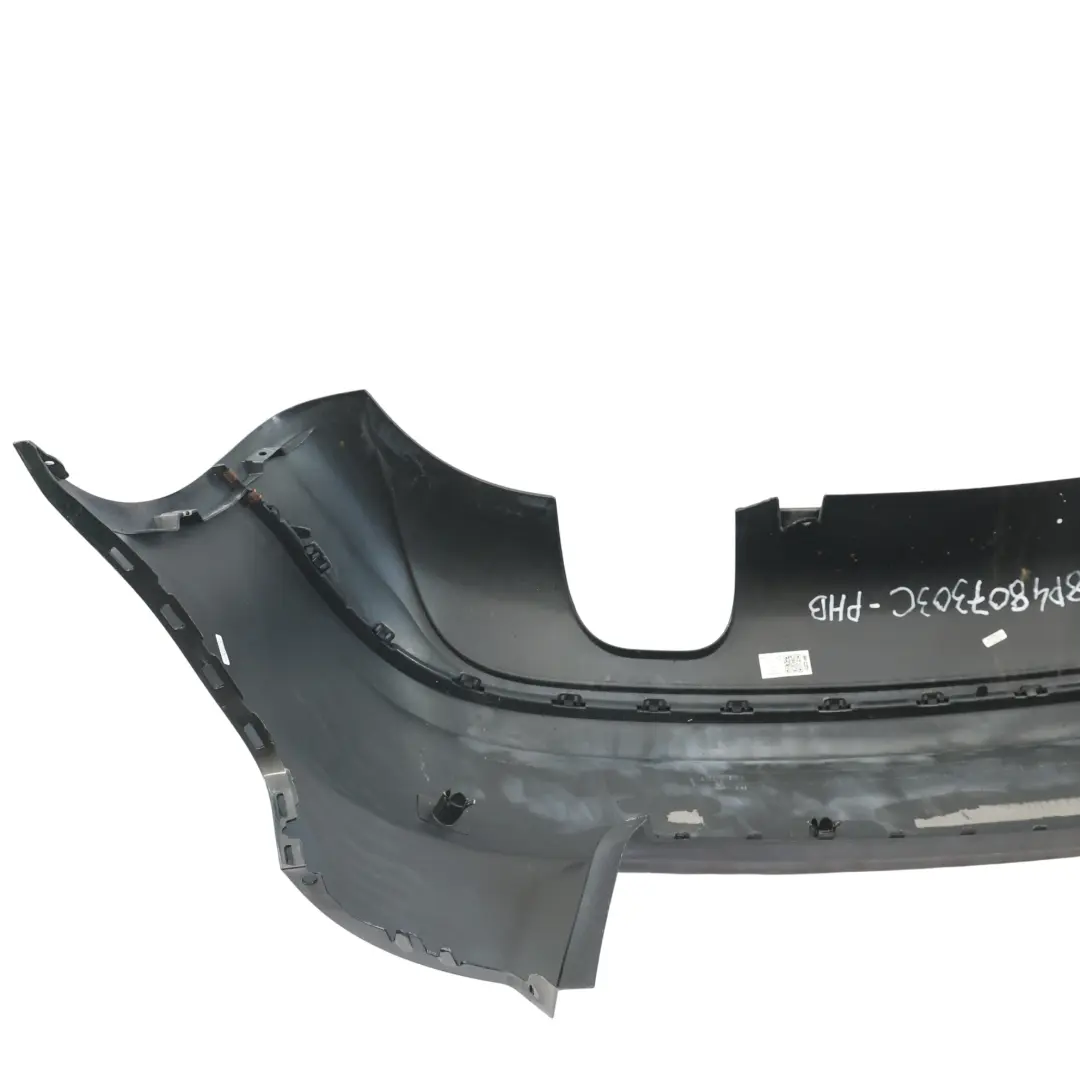 Audi A3 8P Sportback Rear Bumper Trim Panel Phantom Black - Z9Y - SKU 8P4807303C-PHB - Part number 8P4807303C