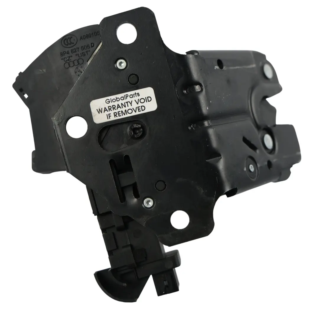 Audi TT 8J Rear Hatch Bootlid Tailgate Lock Latch Actuator Mechanism - SKU 8P4827505D-1 - Part number 8P4827505D