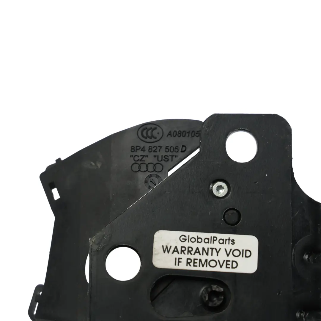 Audi TT 8J Rear Hatch Bootlid Tailgate Lock Latch Actuator Mechanism - SKU 8P4827505D-1 - Part number 8P4827505D