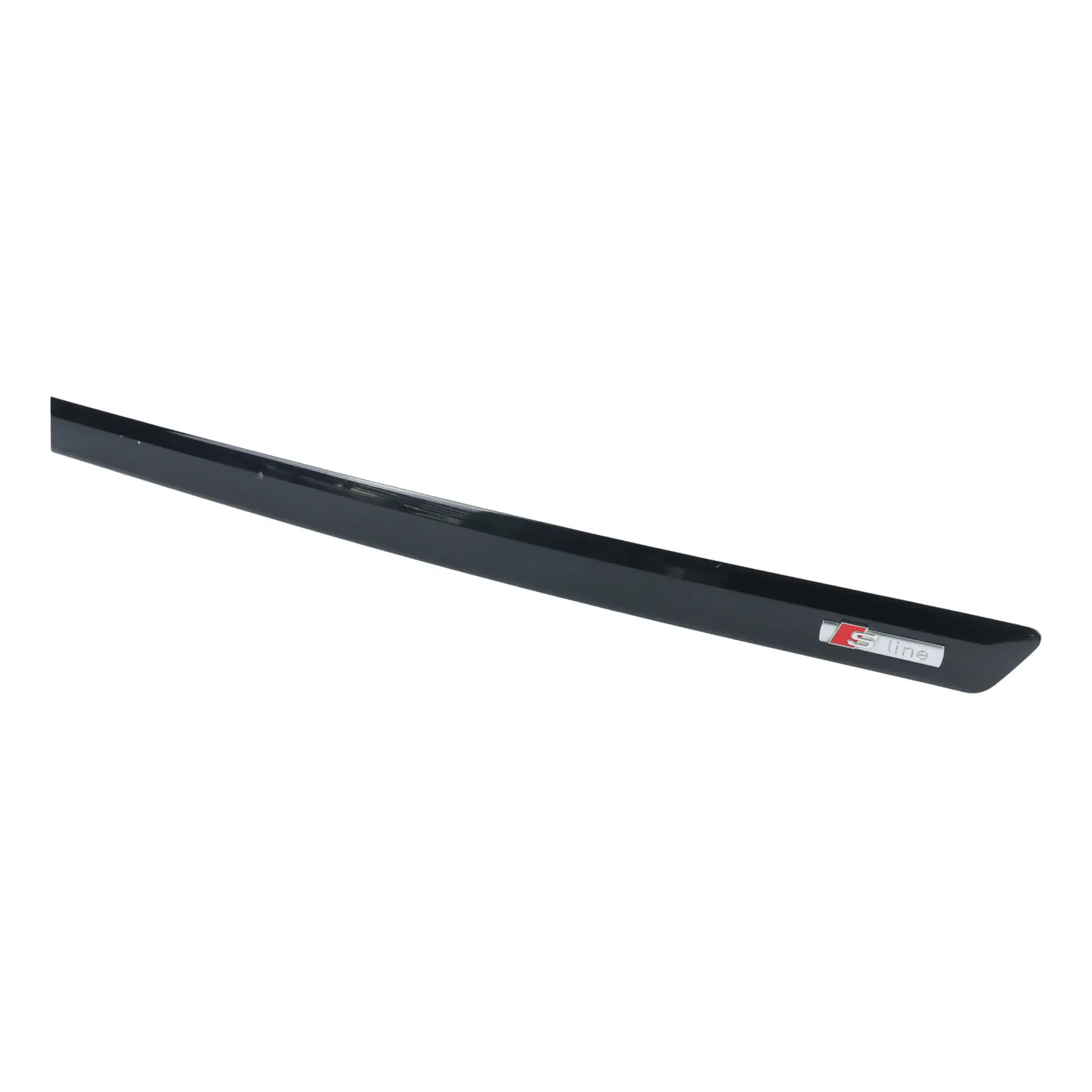 Audi S3 8P Rear Door Sill Cover Moulding Strip Trim Left N/S Phantom Black - Z9Y