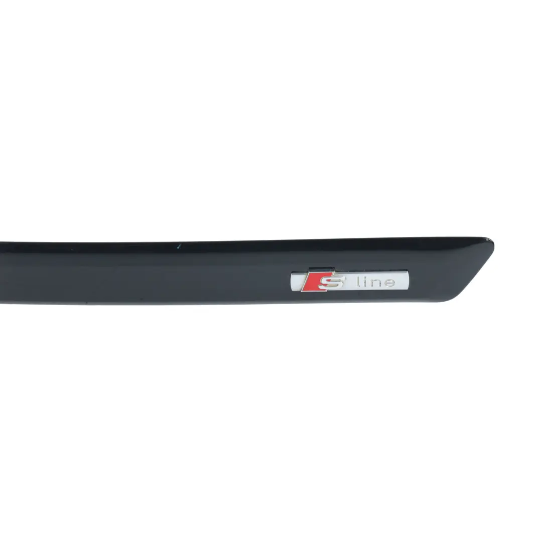 Audi S3 8P Rear Door Sill Cover Moulding Strip Trim Left N/S Phantom Black - Z9Y - SKU 8P4853963A-PHB1 - Part number 8P4853963A