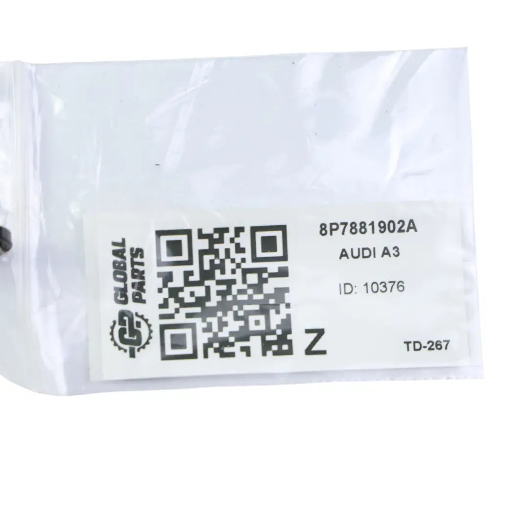 Front Seat Headrest Head Rest Right O/S Cloth Fabric Black to Audi A3 8P with Part number 8P7881902A Audi A3 8P Front Seat Headrest Head Rest Right O/S Cloth Fabric Black - SKU 8P7881902A - Part number 8P7881902A
