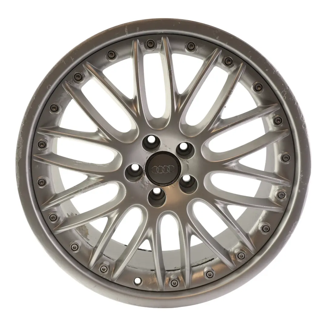 Cerchio Lega Argento 20" 8,5J ET:33 Speedline S-Line per Audi Q5 8R con numero di parte 8R0601025M Audi Q5 8R Cerchio Lega Argento 20" 8,5J ET:33 Speedline S-Line - SKU 8R0601025M-1 - Numero di parte 8R0601025M