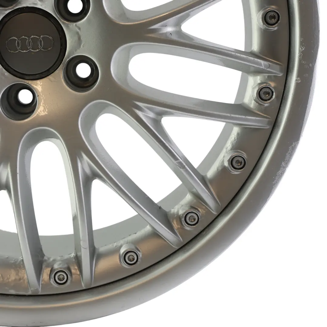 Alloy Wheel Rim Silver 20" 8,5J ET:33 Speedline S-Line to Audi Q5 8R with Part number 8R0601025M Audi Q5 8R Alloy Wheel Rim Silver 20" 8,5J ET:33 Speedline S-Line - SKU 8R0601025M-1 - Part number 8R0601025M