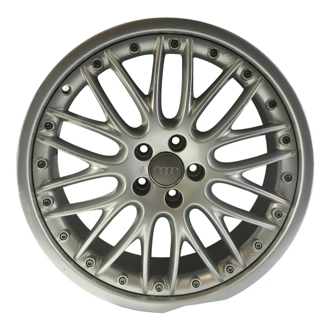 Alloy Wheel Rim Silver 20" 8,5J ET:33 Speedline S-Line to Audi Q5 8R with Part number 8R0601025M Audi Q5 8R Alloy Wheel Rim Silver 20" 8,5J ET:33 Speedline S-Line - SKU 8R0601025M-3 - Part number 8R0601025M