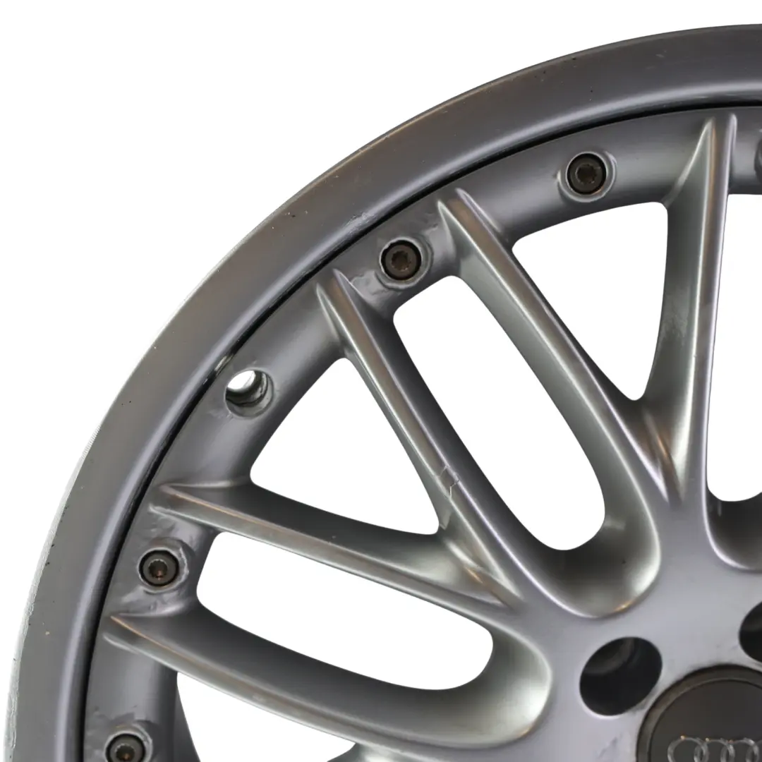 Alloy Wheel Rim Silver 20" 8,5J ET:33 Speedline S-Line to Audi Q5 8R with Part number 8R0601025M Audi Q5 8R Alloy Wheel Rim Silver 20" 8,5J ET:33 Speedline S-Line - SKU 8R0601025M-3 - Part number 8R0601025M
