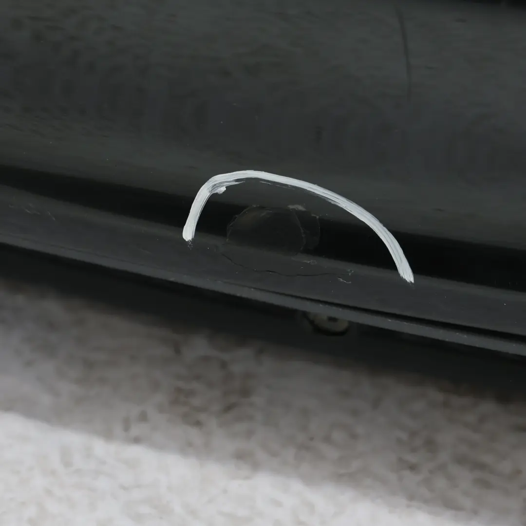 Audi Q5 8R Rear Bumper Trim Panel Covering Phantom Black - Z9Y - SKU 8R0807303-PHB - Part number 8R0807303