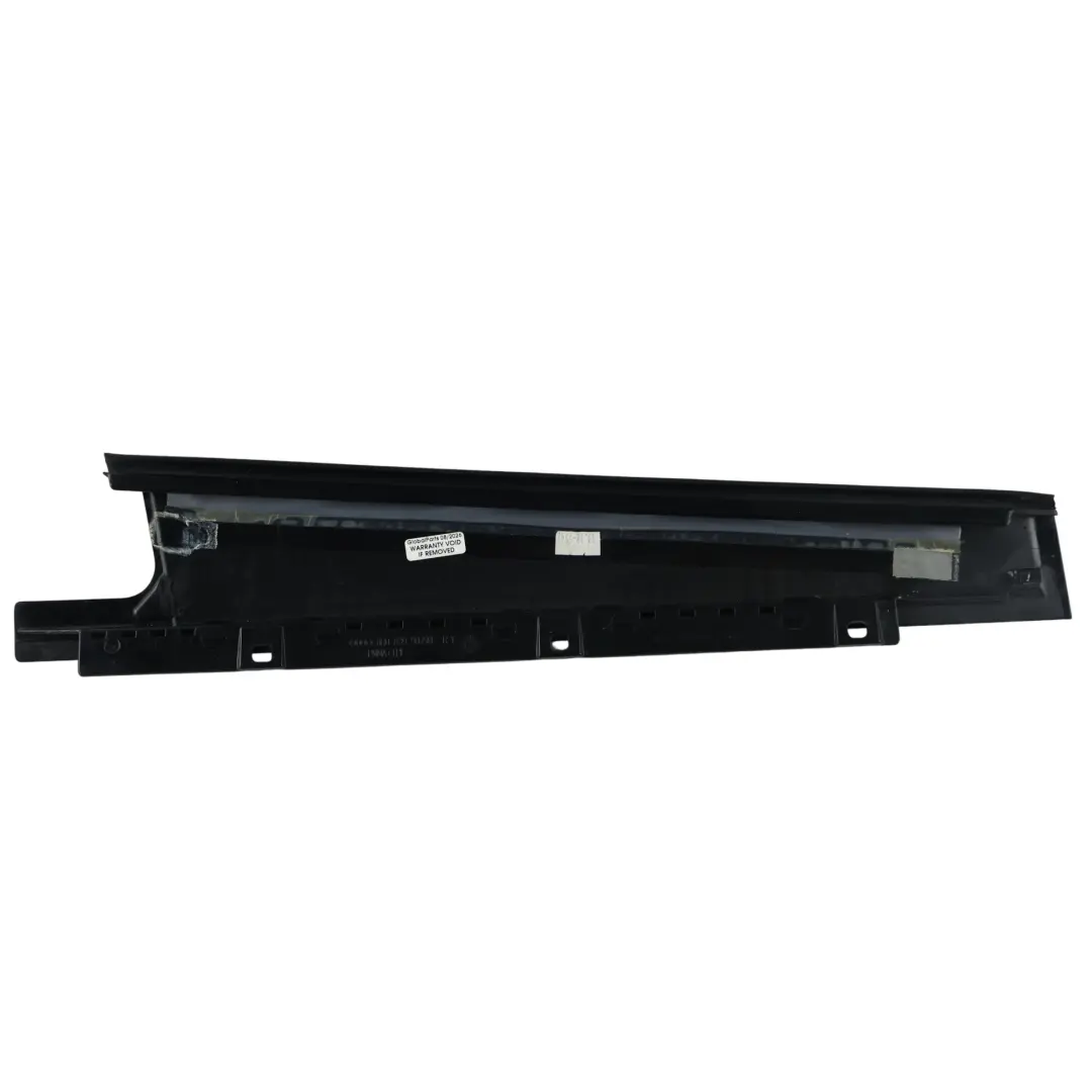 Audi Q5 8R Rear Door B-Pillar Trim Cover Panel Strip Black Right O/S - SKU 8R0839902N - Part number 8R0839902N