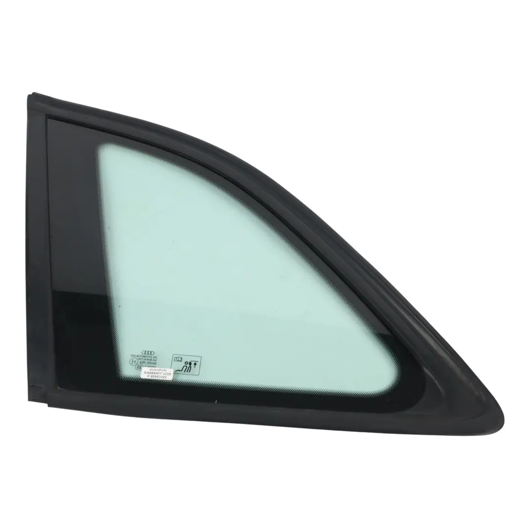 Door Window Triangle Glass Left N/S to Audi Q5 8R Rear with Part number 8R0845299M Audi Q5 8R Rear Door Window Triangle Glass Left N/S - SKU 8R0845299M - Part number 8R0845299M