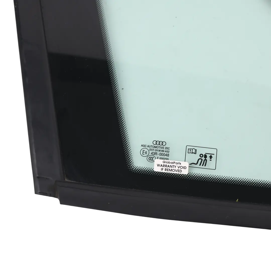 Audi Q5 8R Rear Door Window Triangle Glass Left N/S - SKU 8R0845299M - Part number 8R0845299M
