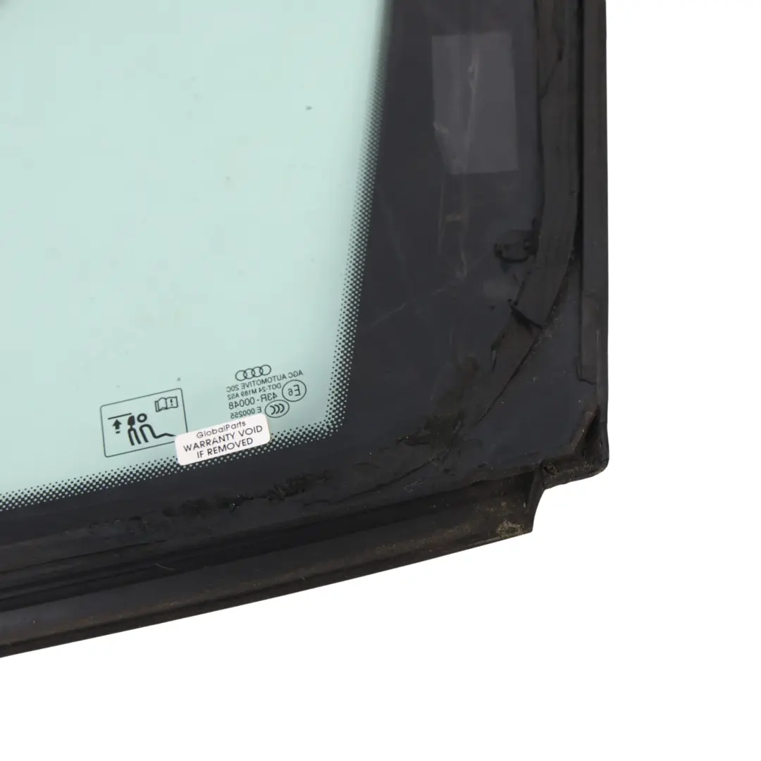 Door Window Triangle Glass Left N/S to Audi Q5 8R Rear with Part number 8R0845299M Audi Q5 8R Rear Door Window Triangle Glass Left N/S - SKU 8R0845299M - Part number 8R0845299M