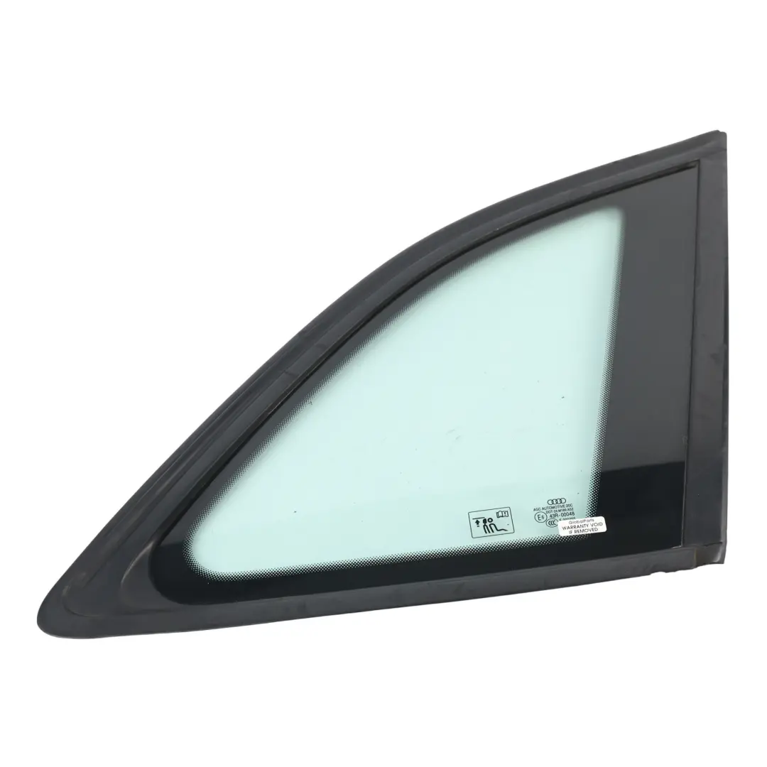 Audi Q5 8R Rear Door Window Triangle Glass Right O/S - SKU 8R0845300D-1 - Part number 8R0845300D