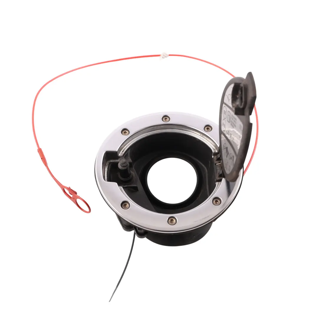 Audi TT Mk3 8S Fuel Filler Cap Flap Base Chrome - SKU 8S0809857E-2 - Part number 8S0809857E