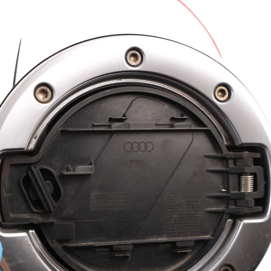 Mk3 8S Fuel Filler Cap Flap Base Chrome to Audi TT with Part number 8S0809857E Audi TT Mk3 8S Fuel Filler Cap Flap Base Chrome - SKU 8S0809857E-2 - Part number 8S0809857E