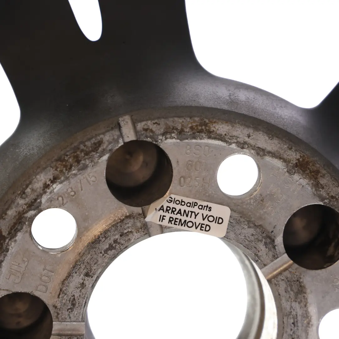 8S Llanta Aleación 19" 9J ET:52 Estrella Doble Radio para Audi TT FV con número de pieza 8S0601025H Audi TT FV 8S Llanta Aleación 19" 9J ET:52 Estrella Doble Radio - SKU 8S0601025H-3 - Número de pieza 8S0601025H