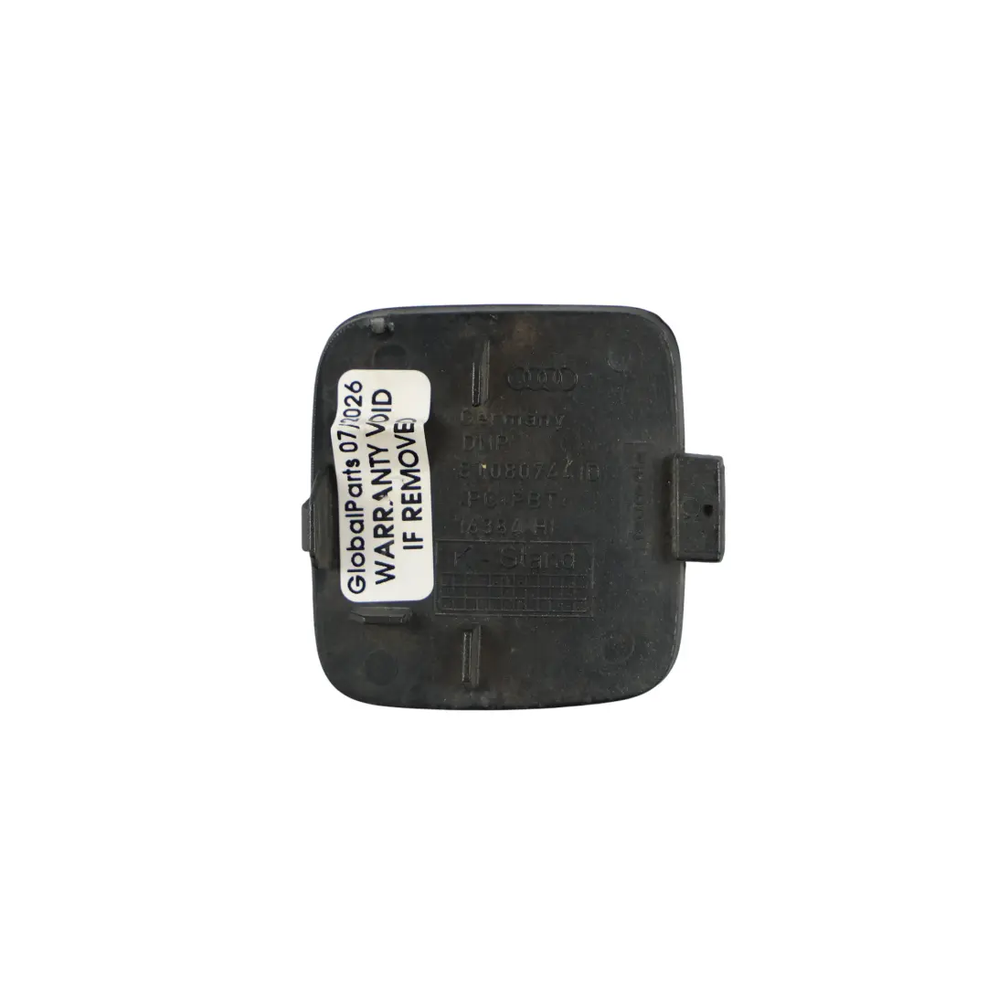 Audi A5 S5 8T Anhängerkupplung Abdeckung Hinten Daytona Grau Z7S 8T0807441 - SKU 8T0807441D-DGR - Teilenummer 8T0807441D