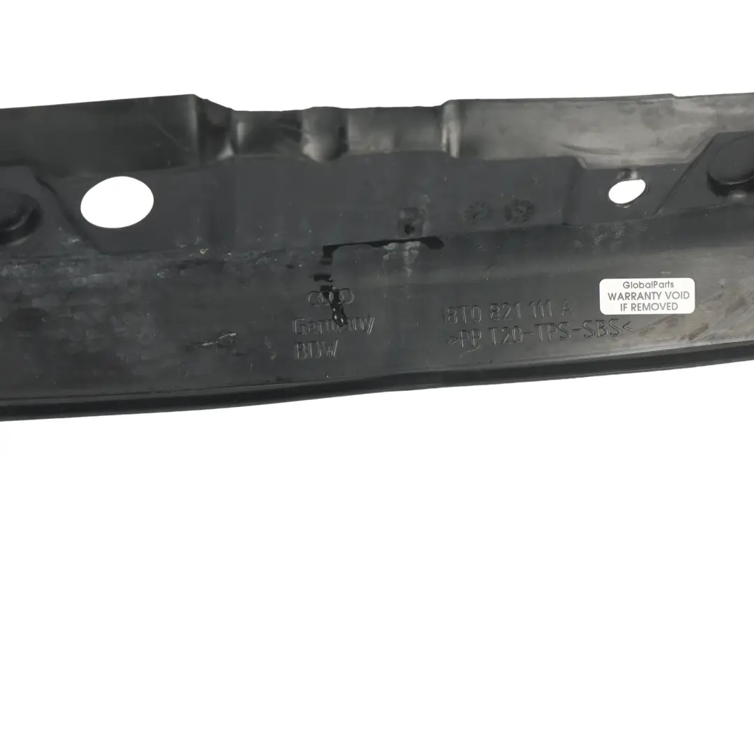 Audi A5 8T Inner Wing Trim Liner Cover Trim Guide Left N/S - SKU 8T0821111A - Part number 8T0821111A