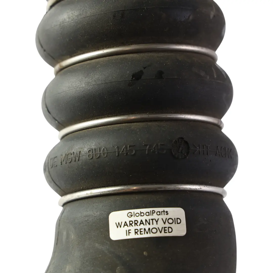 Audi RS Q3 8U Lower Intercooler Pressure Pipe Hose Line 2.5 TFSI - SKU 8U0145745 - Part number 8U0145745