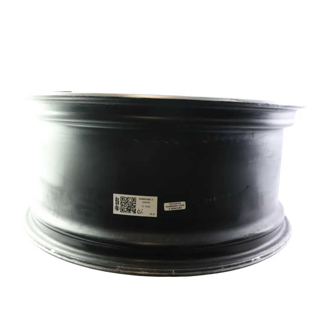 RSQ3 8U Black Rotor Wheel Alloy Rim 20" 8.5J ET:36 to Audi with Part number 8U0601025L Audi RSQ3 8U Black Rotor Wheel Alloy Rim 20" 8.5J ET:36 - SKU 8U0601025L-1 - Part number 8U0601025L