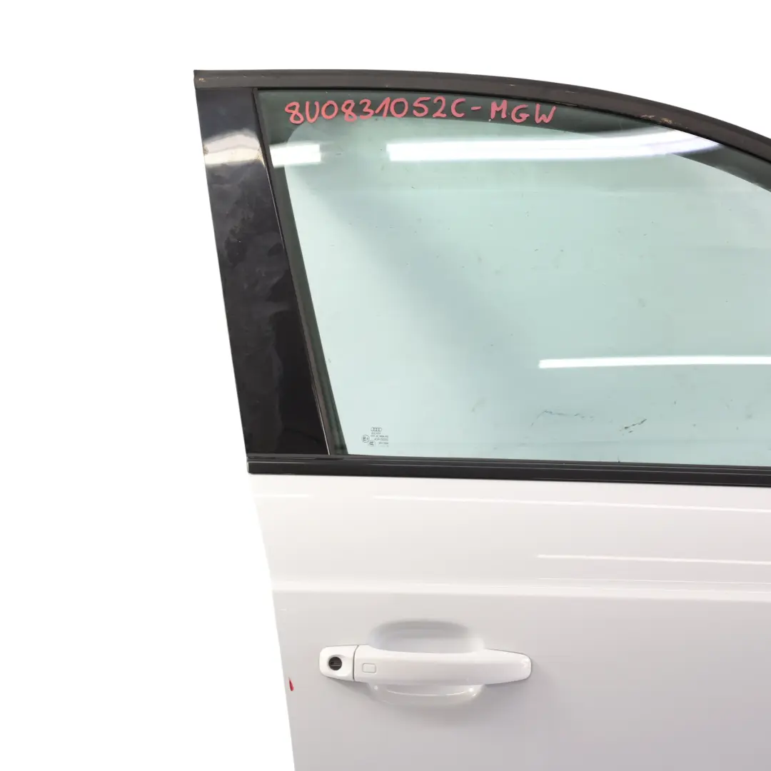 Door Front Right O/S Covering Panel Glacier White Pearl - S9R to Audi Q3 8U with Part number 8U0831052C Audi Q3 8U Door Front Right O/S Covering Panel Glacier White Pearl - S9R - SKU 8U0831052C-MGW - Part number 8U0831052C
