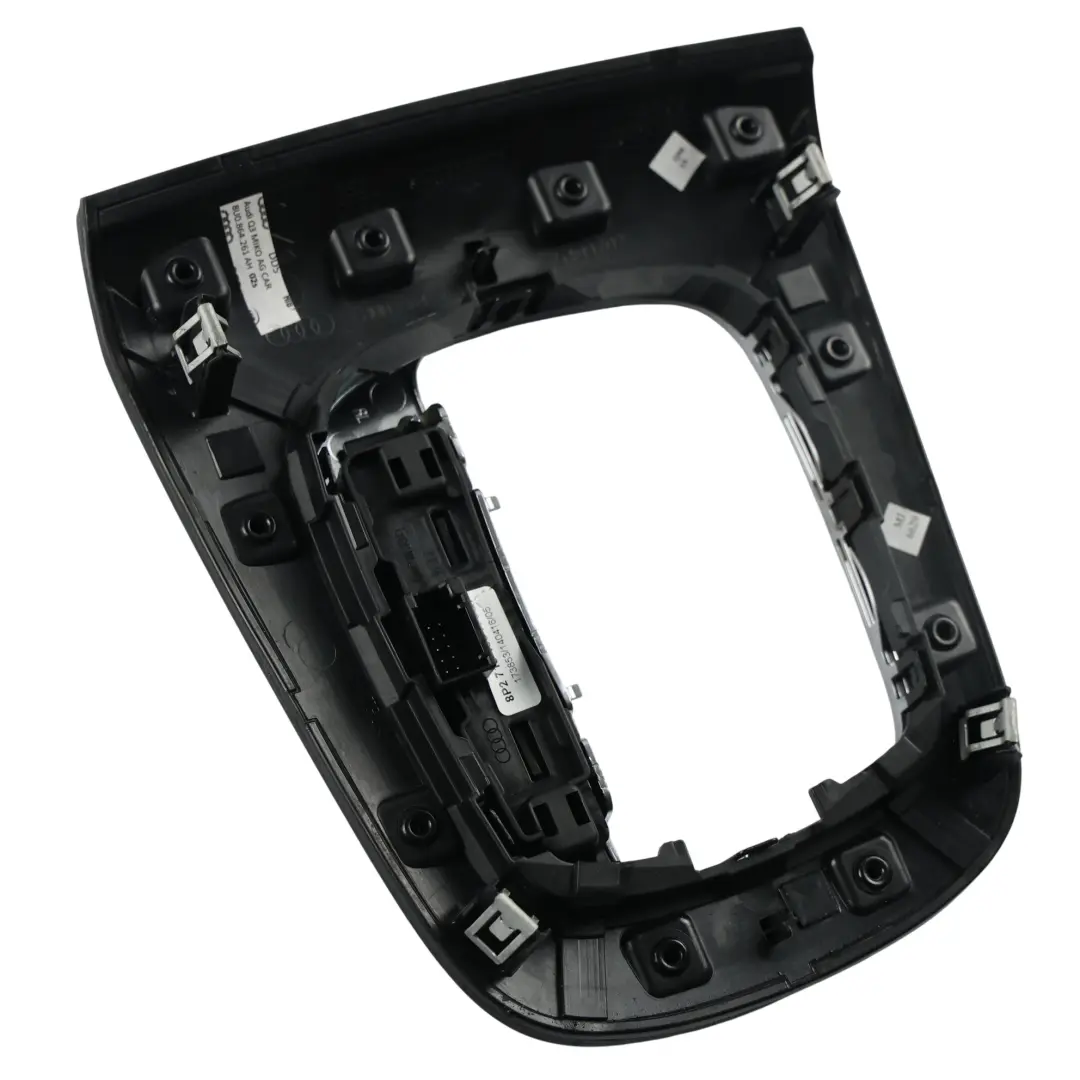 Centre Console Gear Shift Mechanism Frame Cover Carbon to Audi RS Q3 8U with Part number 8U0864261AH Audi RS Q3 8U Centre Console Gear Shift Mechanism Frame Cover Carbon - SKU 8U0864261AH - Part number 8U0864261AH