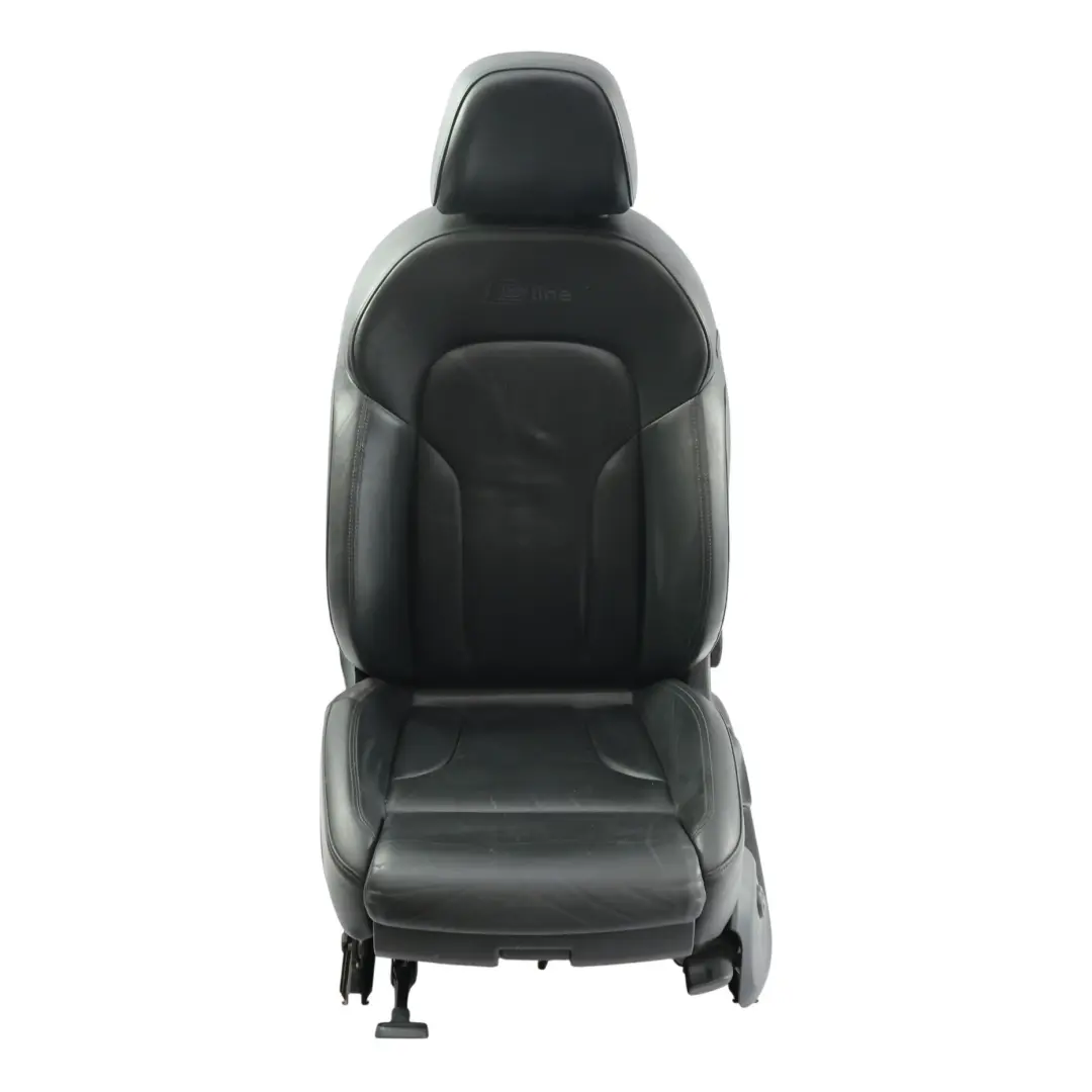 Audi Q3 8U Sport Seat Front Left N/S S-Line Interior Leather Black - SKU 8U0881805AH-1 - Part number 8U0881805AH