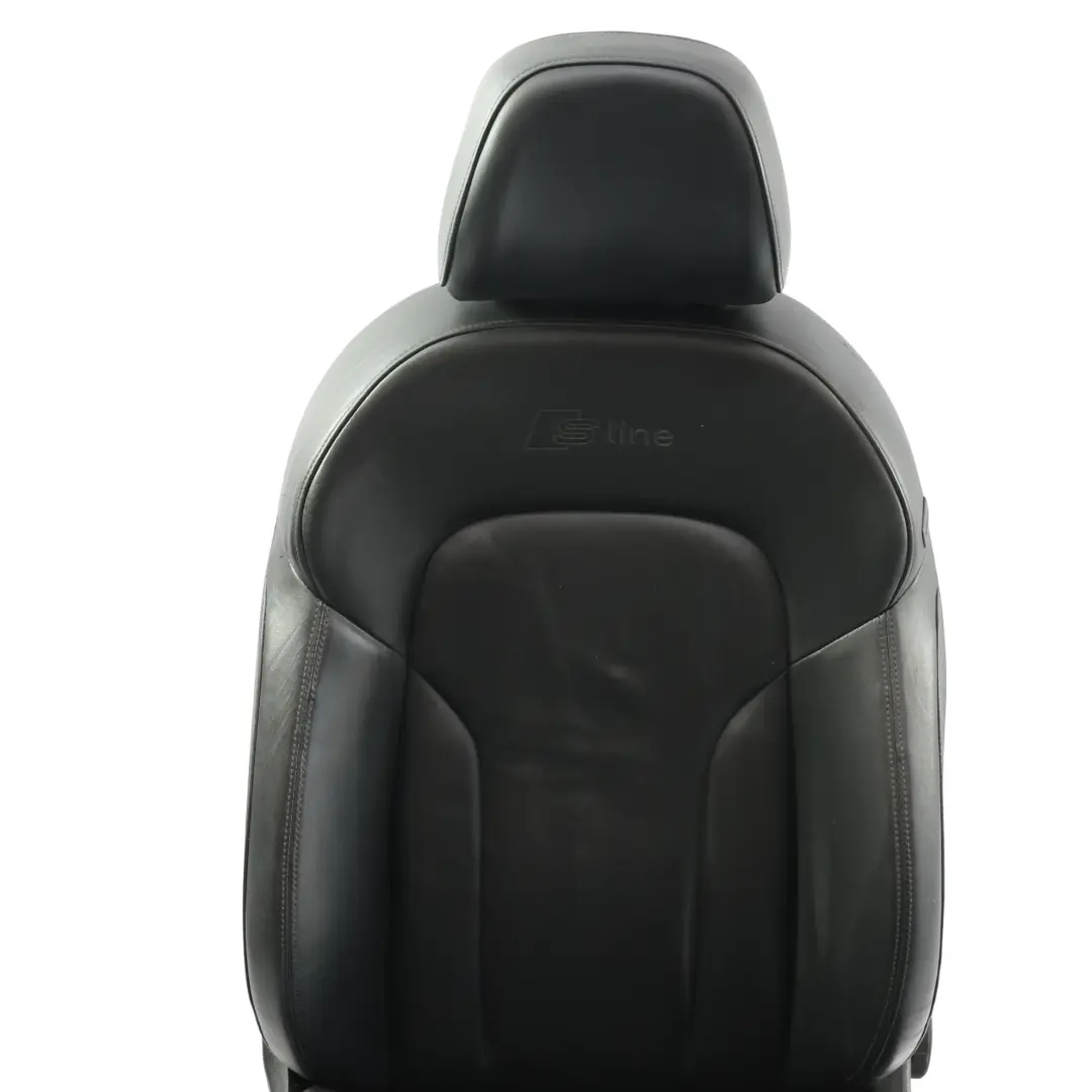 Audi Q3 8U Sport Seat Front Left N/S S-Line Interior Leather Black - SKU 8U0881805AH-1 - Part number 8U0881805AH