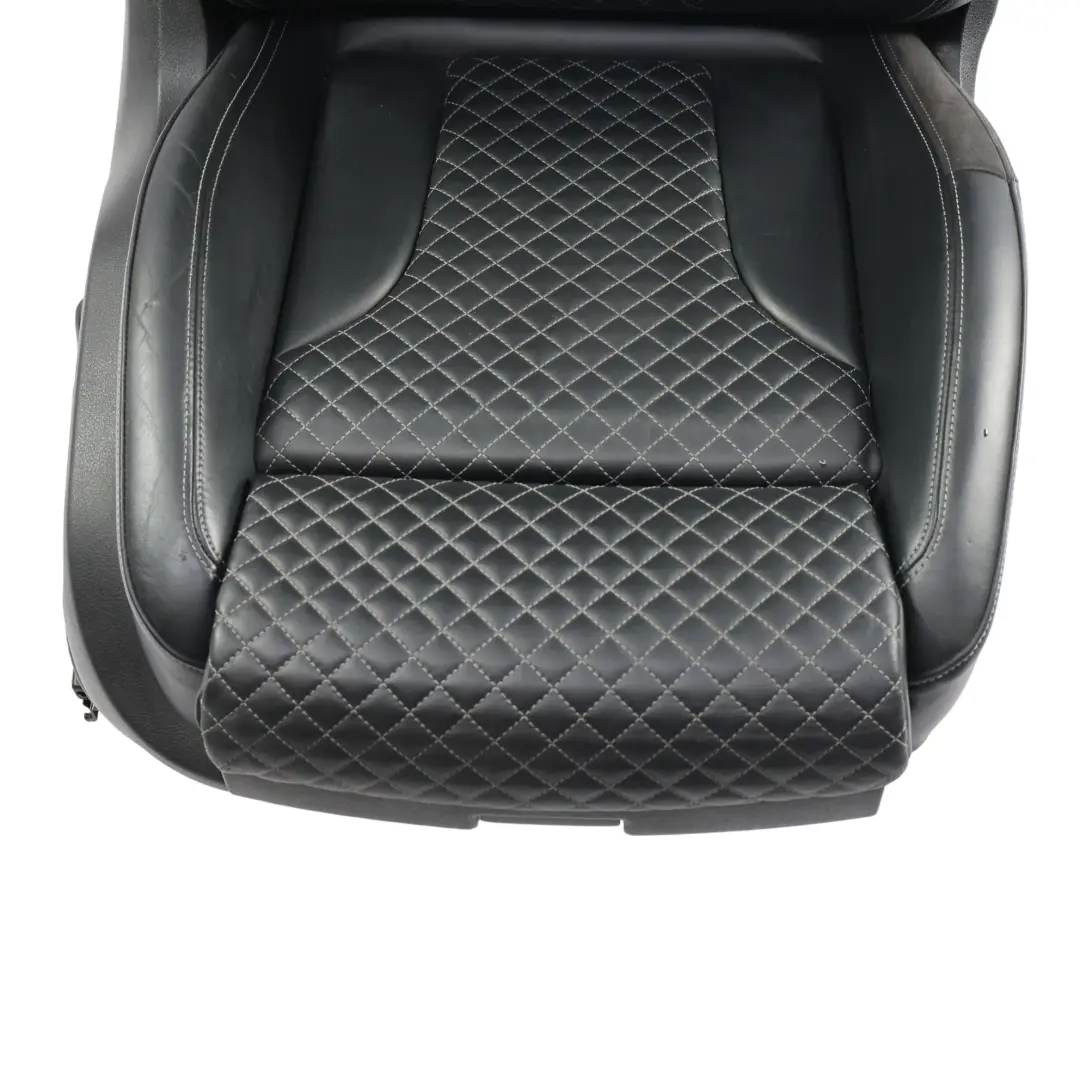 Front Sport Seat Right O/S Nappa Leather Soul Black Electric to Audi RS Q3 8U with Part number 8U0881806AB Audi RS Q3 8U Front Sport Seat Right O/S Nappa Leather Soul Black Electric - SKU 8U0881806AB-1 - Part number 8U0881806AB
