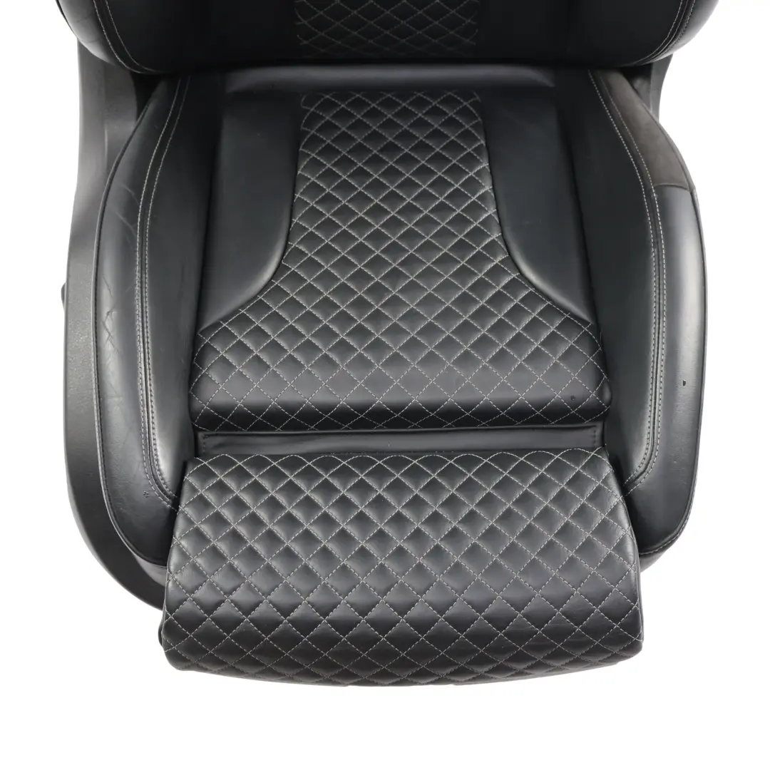 Front Sport Seat Right O/S Nappa Leather Soul Black Electric to Audi RS Q3 8U with Part number 8U0881806AB Audi RS Q3 8U Front Sport Seat Right O/S Nappa Leather Soul Black Electric - SKU 8U0881806AB-1 - Part number 8U0881806AB